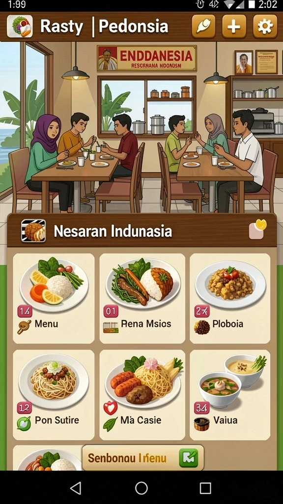 avatar808 - Tampilan antarmuka yang menarik dan mudah digunakan.