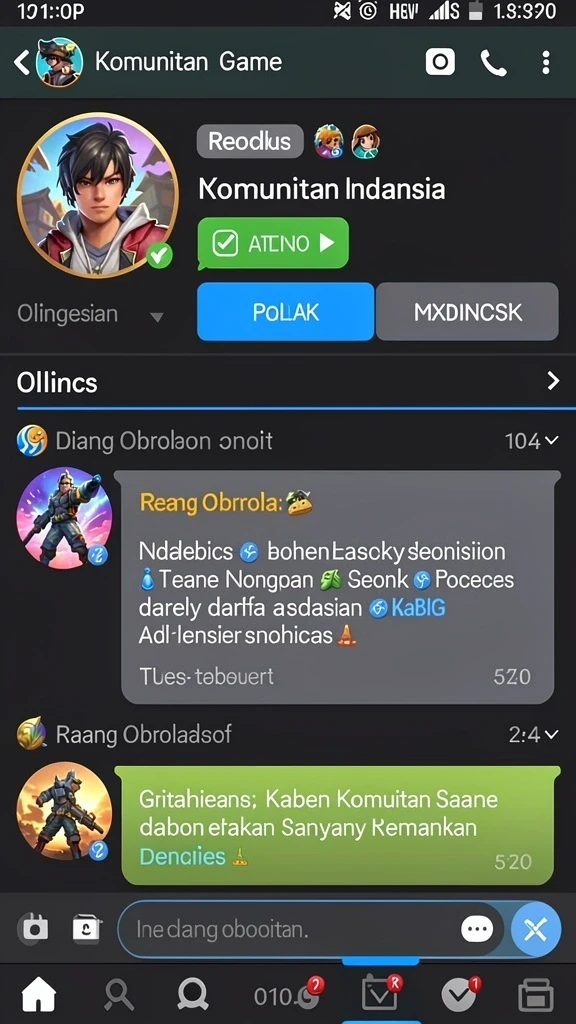 coloktoto - Fitur live chat untuk interaksi antar pemain yang menyenangkan.