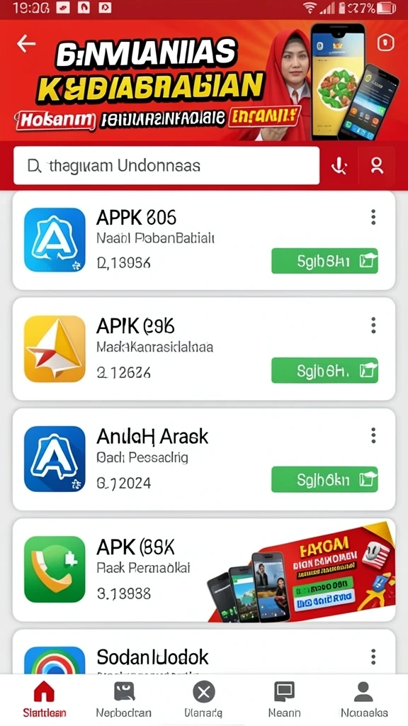 jawabet88 - Tampilan antarmuka yang menarik dan intuitif.
