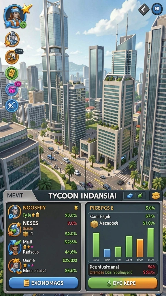 menara4d - Pemandangan menara yang megah dan penuh warna.