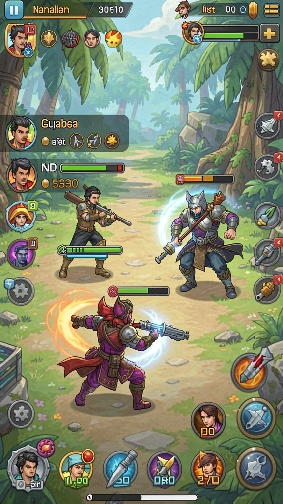 pp123 - Tampilan level awal yang menawan.